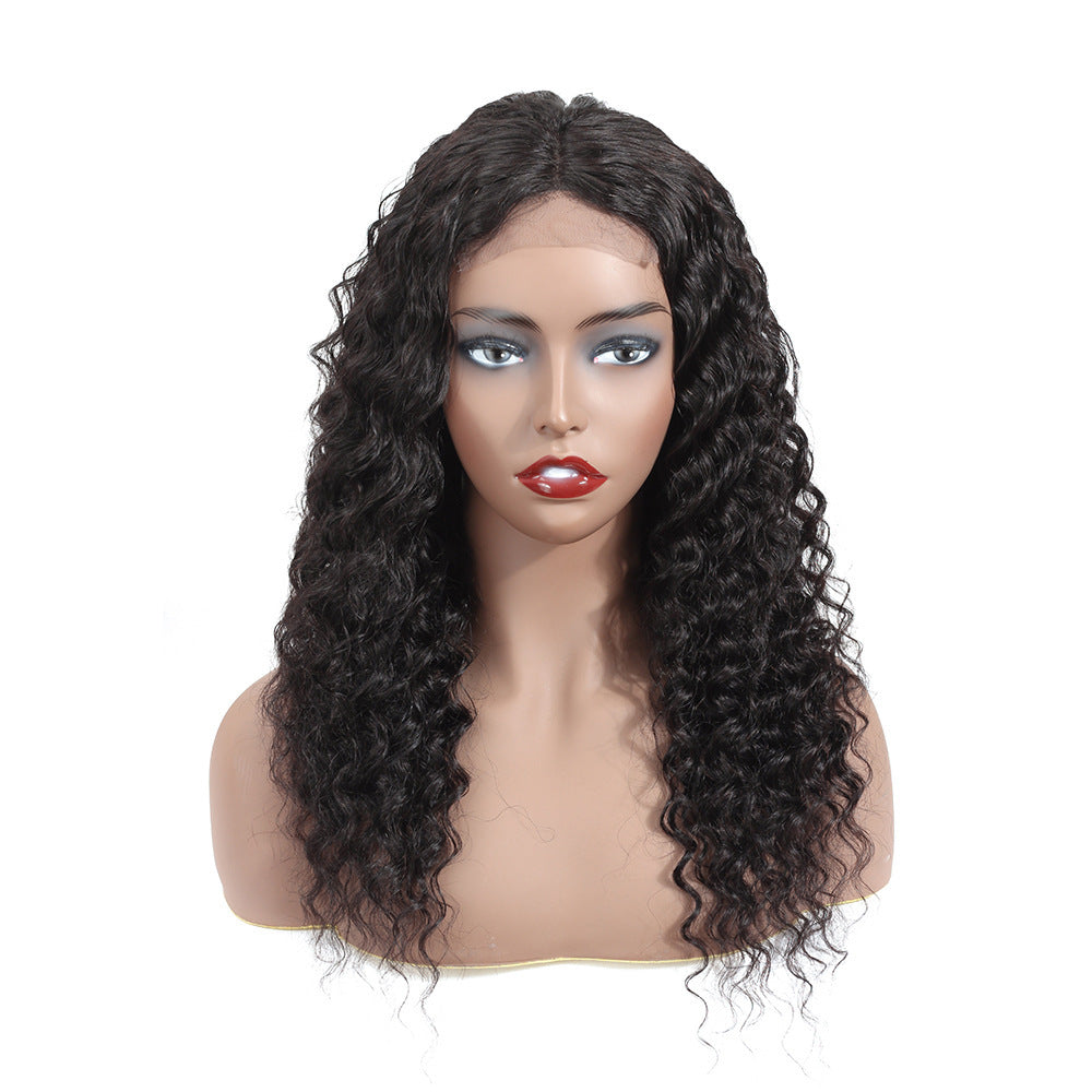 European And American Wig Female Human Hair Wigs Before Lace Real Person - Image 4