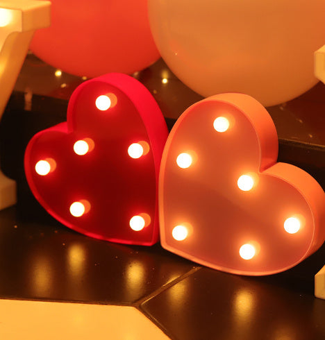 Luminous LED Letter Number Night Light English Alphabet Number Battery Lamp Romantic Wedding Christmas Party Decoration - Image 66