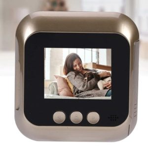 2.4 Inch Security Smart Doorbell Peephole Camera Electronic Cat Eye