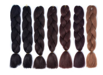 African black braid hair braid hair braid high temperature wire braid hair African wig - Image 3