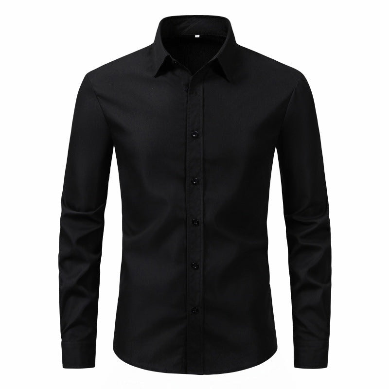 Fashion Slim Men's Long Sleeve Shirt - Image 7