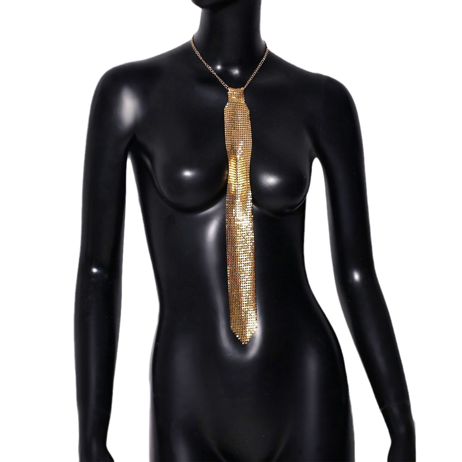 Metal Sequins Tie Music Festival Party - Image 5