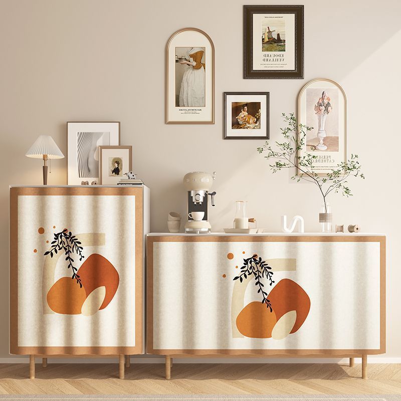 Punch-free Cabinet Shade Curtain Kitchen Door Curtain - Image 20