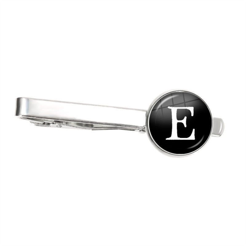 Letter Tie Clip Decoration With French Shirt - Image 27