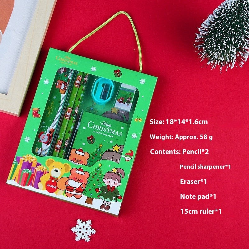 Suit Stationery Portable 6-Piece Gift Box Children Christmas - Image 3