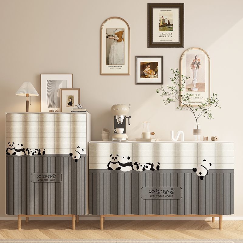 Punch-free Cabinet Shade Curtain Kitchen Door Curtain - Image 3
