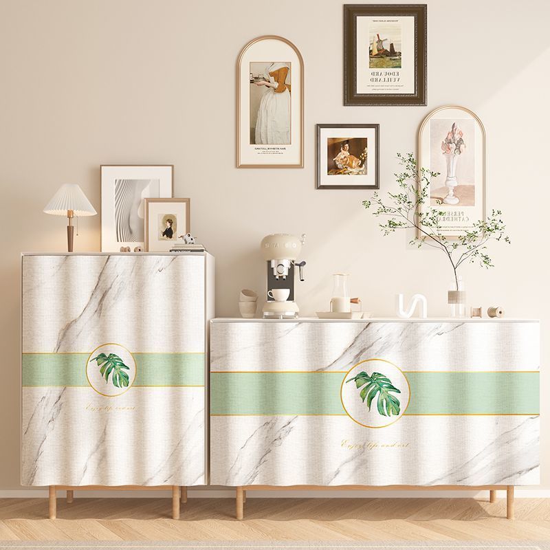 Punch-free Cabinet Shade Curtain Kitchen Door Curtain - Image 5