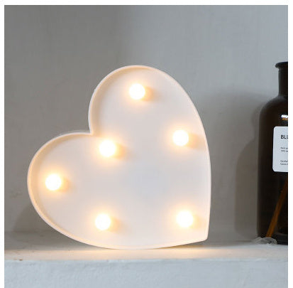 Luminous LED Letter Number Night Light English Alphabet Number Battery Lamp Romantic Wedding Christmas Party Decoration - Image 68