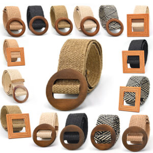 Bohemian Holiday Linen Woven Belt