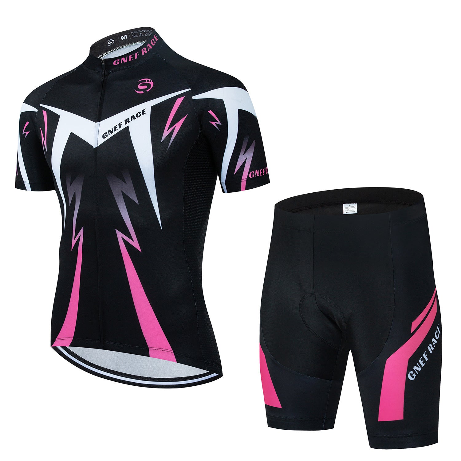 Bicycle Women's Short-sleeve Cycling Clothes Shorts Top Suit - Image 4