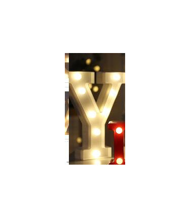 Luminous LED Letter Number Night Light English Alphabet Number Battery Lamp Romantic Wedding Christmas Party Decoration - Image 46