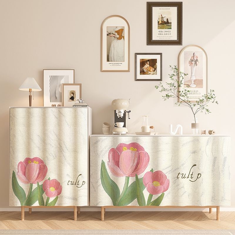 Punch-free Cabinet Shade Curtain Kitchen Door Curtain - Image 18