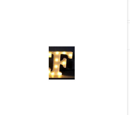 Luminous LED Letter Number Night Light English Alphabet Number Battery Lamp Romantic Wedding Christmas Party Decoration - Image 21