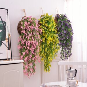 artificial flower, decoration. hanging flower, family decoration garden wedding