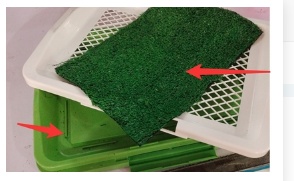 Dog Cleaning Tool Grid Lawn Flat Toilet Dog Potty - Image 3