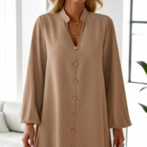 New European And American Long Sleeved Dresses